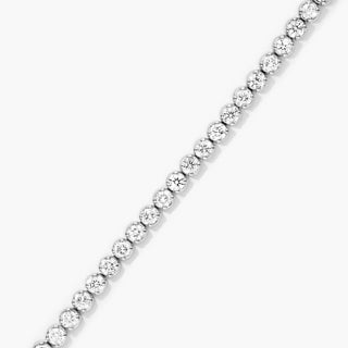 Platinum Four Prong Diamond Tennis Bracelet (2 CTW - H-I / SI1-SI2)