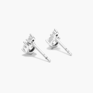 14K White Gold Cosmos Lab-Created Diamond Stud Earrings