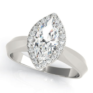 Solitaire engagement ring custom design in West Palm Beach