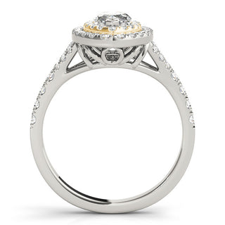 MARQUISE HALO ENGAGEMENT RING