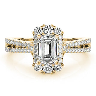 EMERALD CUT ENGAGEMENT