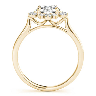 ENGAGEMENT RING FOR ROUND CENTER