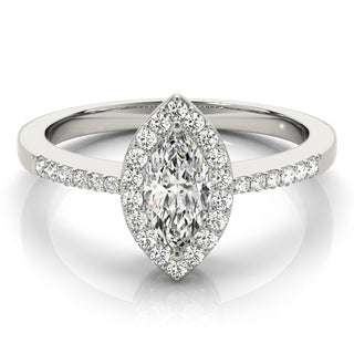 ENGAGEMENT RINGS HALO MARQUISE