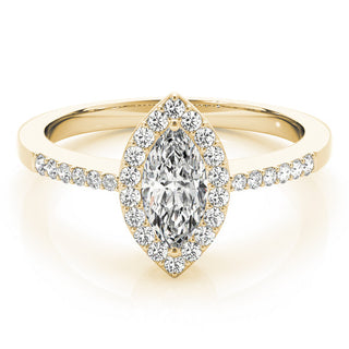 ENGAGEMENT RINGS HALO MARQUISE