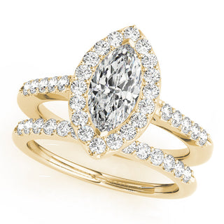 ENGAGEMENT RINGS HALO MARQUISE