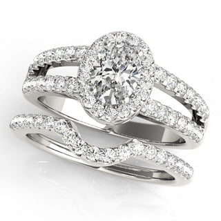 ENGAGEMENT RINGS HALO OVAL