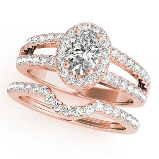 ENGAGEMENT RINGS HALO OVAL