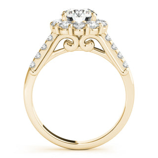 ENGAGEMENT RINGS HALO ROUND