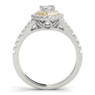 ENGAGEMENT RINGS PEAR HALO