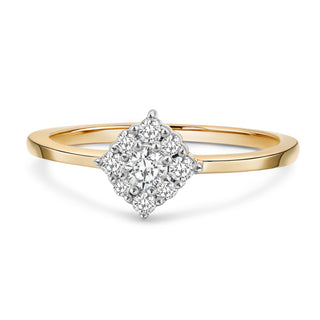 0.264 LGD Diamond Floral Promise RIng