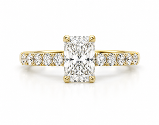 Emerald Cut Diamond Engagement Ring