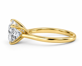 Solitaire Princess Cut Diamond Engagement Ring