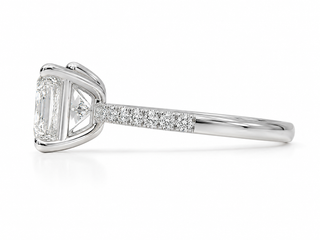Radiant Cut Diamond Engagement Ring