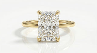 2 Carat Radiant Cut Diamond Solitaire Engagement Ring